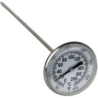 Kstools - Thermometer, 0-200°C/0-400°F, l =210mm von KSTOOLS