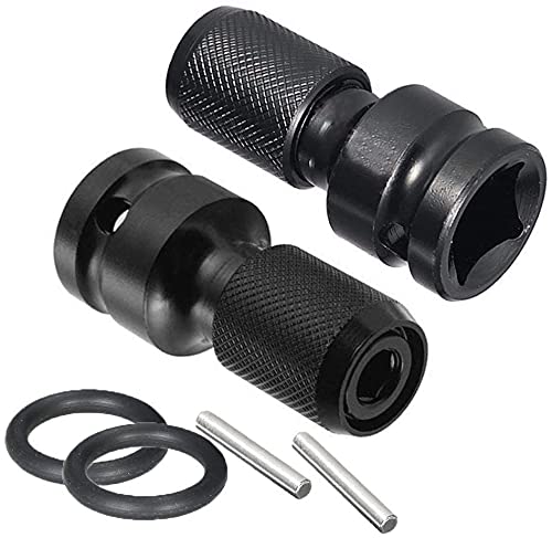 2 Stück 1/2 Zoll Vierkantantrieb auf 1/4 Zoll Sechskantschaft Stecknuss-Adapter Schnellspannfutter Konverter für Schlag-Ratschenschlüssel Schraubendreher Bit Schraubenschlüssel Set Antriebskonverter 2 Stück 1/2 Zoll Vierkantantrieb auf 1/4 Zoll Sechskantschaft Stecknuss-Adapter Schnellspannfutter Konverter für Schlag-Ratschenschlüssel Schraubendreher Bit Schraubenschlüssel Set Antriebskonverter von KSVS