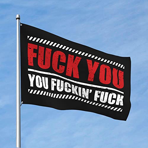 Flaggen für Zimmer, Jungs, lustige f-k You Fuckin-Flagge für Wohnheim, lustige Bar für Männerhöhle, 120 x 180 cm Flaggen für Zimmer, Jungs, lustige f-k You Fuckin-Flagge für Wohnheim, lustige Bar für Männerhöhle, 120 x 180 cm von KSXS