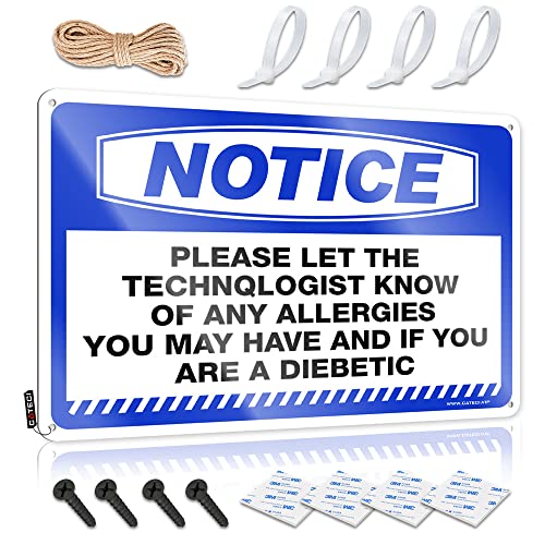 Let The Technologist Know of Any Tin Sign Man Cave Signs Classic Funny Home Decor Barschilder, 30 x 40 cm von KSXS