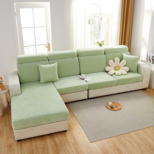 Sofabezüge, Universeller Elastischer Sofabezug Für 1-, 2-, 3-, 4-sitzer-Sofa In L-Form, Sofabezug, Schutzhülle Für Hunde, Katzen, Haustierfreundlich von KSYXSL