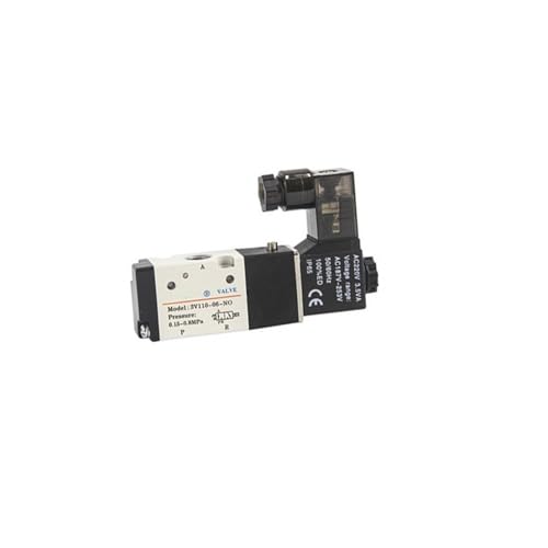 KSZHZYMGX 3V110-06 3V210-08 Magnetventil 220V Ventil 24V Spule Zylinder(3V210-08NC AC220V) von KSZHZYMGX