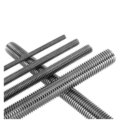 KSeSii 1-10 STÜCKE Reintitan Bolzenstange Bolzenstange M3 M4 M5 M6 Metric Vollgewindestange Bolzenstange(10pcs,M4x500mm) von KSeSii