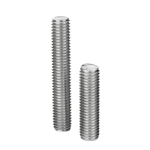 KSeSii 1-10 Stück M4 M5 M6 M8 M10 M12 M14-M24 Gewindestangen aus Edelstahl 304 Vollgewindestange Stange Bolzen Linksschraube Drahtstange(2pcs,M10x1.5x250) von KSeSii