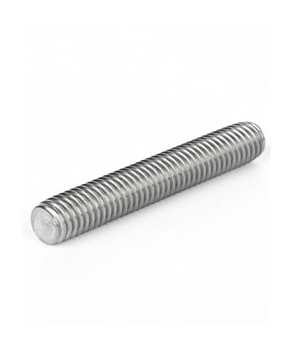 KSeSii 1 STÜCK Vollgewindestangenbolzen Drahtschraubenstange 304 Edelstahl M2 M2,5 M3 M4 M5 M6 M8 M10 M12 M14 M16 M18 M20(110mm,M10(1PCS)) von KSeSii