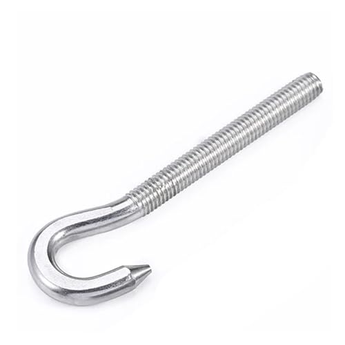 KSeSii 1 Stück Heavy Duty 304 Edelstahl Aughaken, Holzschraube, Schafauge, Aufhängeschrauben, verschiedene Größen, bitte Bestellung prüfen.(C Typ, M14(1PC)) von KSeSii