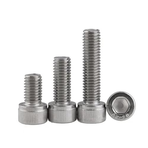 KSeSii 100 stücke DIN912 M3 304 Edelstahl Innensechskant Sechskantschrauben Schrauben M3 * 4-35mm(3mm) von KSeSii