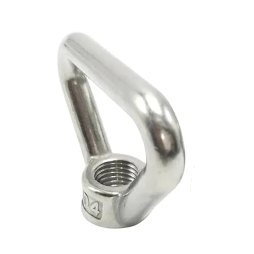 KSeSii 304 Edelstahl Dreieckige Hub-Augenmutter M8 M10 M12 M14 M16 Trapezgewinderinge passend für Griffbolzen, 1 Stück (M16-1PCs) von KSeSii
