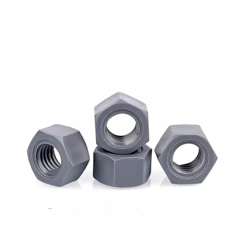 KSeSii 5–30 Stück M3 M4 M5 M6 M8 M10-M20 PVC Sechskantmutter Sechskant Kunststoff Schraube Muttern Kappe(M18(5pcs)) von KSeSii