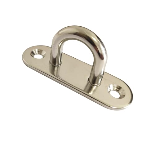 KShun Augplatte 6 Sätze Lang 60 x 6 mm Schmal Edelstahl 304 Deckauge Expansionsrohr Schrauben und Karabiner Inklusive Deckenhaken Hängende Pflanze, Außenlicht und Zaun KShun Augplatte 6 Sätze Lang 60 x 6 mm Schmal Edelstahl 304 Deckauge Expansionsrohr Schrauben und Karabiner Inklusive Deckenhaken Hängende Pflanze, Außenlicht und Zaun von KShun
