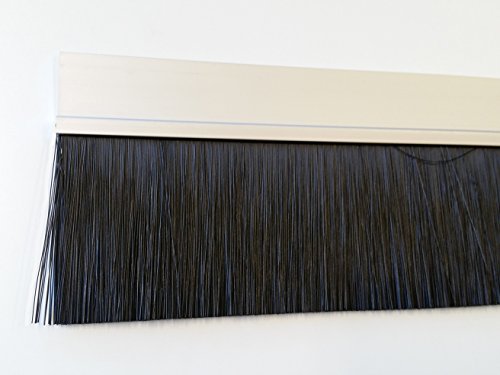 Bürstendichtung IBE120 PP Höhe 120 mm Alu silber eloxiert endbehandelt mit PP-Bürste Länge 200 cm Bürstendichtung IBE120 PP Höhe 120 mm Alu silber eloxiert endbehandelt mit PP-Bürste Länge 200 cm von KTB
