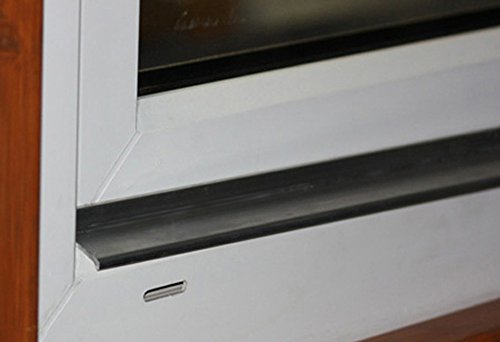 KTB Wasserschenkel WS25 / ALD-A 125, Aluminium Natur, 25 mm x 100 cm, Ideal zum Nachrüsten an Fenstern und Türen von KTB