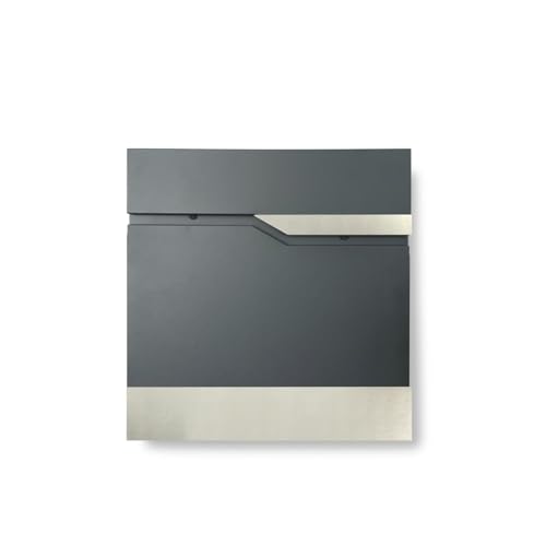 KTC- Home Premium Briefkasten Postlux 4.0 Anthrazit- mit Edelstahlblende- UV & Witterungsbeständig - Pulverbeschichtet KTC- Home Premium Briefkasten Postlux 4.0 Anthrazit- mit Edelstahlblende- UV & Witterungsbeständig - Pulverbeschichtet von KTC-Home