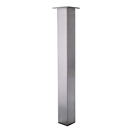 KTC Tec Tischbein Edelstahl TB3 Quadratrohr 80x80mm von KTC Tec