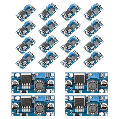 20 Stück Step Down Converter Ultra stark Wärmeableitung DC-DC Buck Converter Modul 3,2-46V zu 1,25-35V Spannungsregler Einstellbares Netzteil Abwärtsmodul Spannungswandler DC-DC 3A Netzteil Adapter 20 Stück Step Down Converter Ultra stark Wärmeableitung DC-DC Buck Converter Modul 3,2-46V zu 1,25-35V Spannungsregler Einstellbares Netzteil Abwärtsmodul Spannungswandler DC-DC 3A Netzteil Adapter von KTCINA