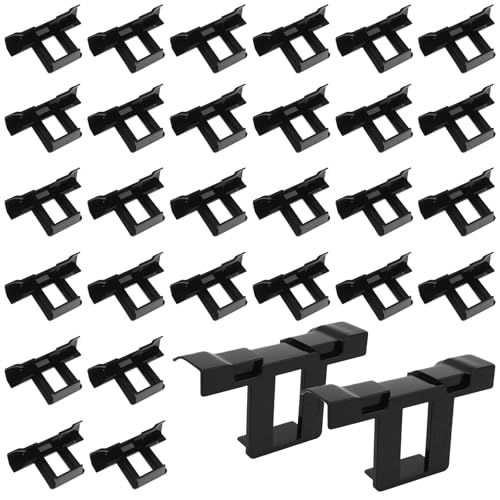30 Pcs Solarpanel Wasserablauf Clips 30 mm Ultra Robust Entwässerung Solarpanel Clips PV Wasserablauf Clips Schlammentfernungsclips Solar Drainage Clips Verlängert die Lebensdauer von Solarmodulen von KTCINA