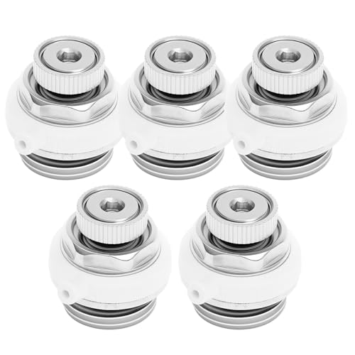 5 Stück Vollautomatischer Heizkörper-Entlüfter 2.5 x 3 cm Automatischer Heizkörper-Entlüfter mit Rückschlagventil Selbstdichtend Automatisches Entlüftungsventil Entlüftungsstopfen für Heizungsanlagen 5 Stück Vollautomatischer Heizkörper-Entlüfter 2.5 x 3 cm Automatischer Heizkörper-Entlüfter mit Rückschlagventil Selbstdichtend Automatisches Entlüftungsventil Entlüftungsstopfen für Heizungsanlagen von KTCINA