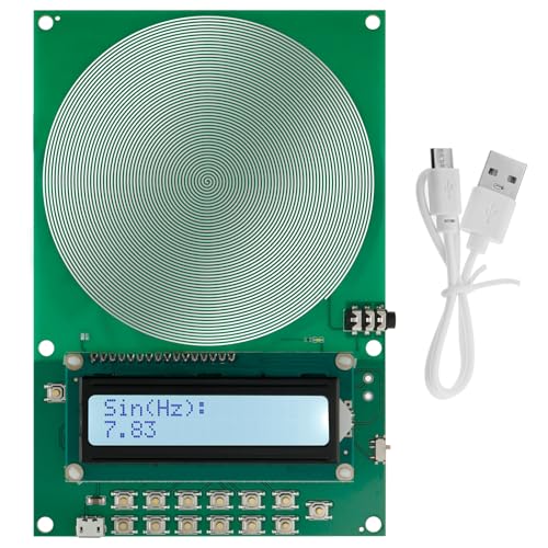 7,83 Hz Schumann-Resonanzgenerator 0.1~30000 Hz Schumann-Resonanz-Sinuswellengenerator 15 * 10 * 1.5cm USB Impulsgenerator Frequenzgenerator Heilung Schumann Frequenz Generator für Schlafzimmer Büro von KTCINA