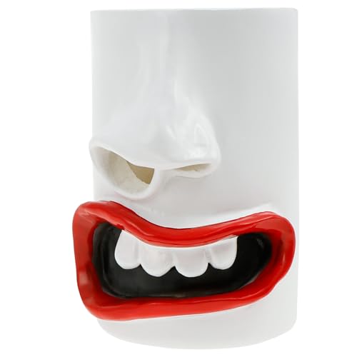 Funny Face Tissue Holder 8.5 x 10 x 12 cm Ultra Spaß Lustiger Taschentuchhalter Exquisite Kosmetiktücherbox-Halter Humorvolle Einzigartiger Taschentuchbox-Halter für Schlafzimmer Café Küche von KTCINA
