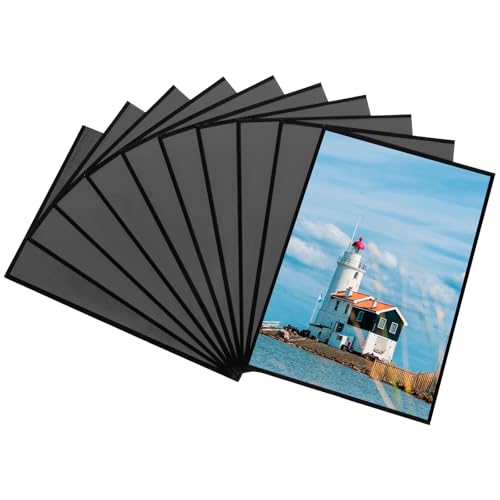 KTCINA 10 Pcs Magnet Bilderrahmen für den Kühlschrank 10 * 15 cm Bilderrahmen Magnetisch Fotorahmen Hochtransparentem PVC Magnetischer Bilderrahmen für Fotos Landschaften Gemälde (13 * 18cm) von KTCINA