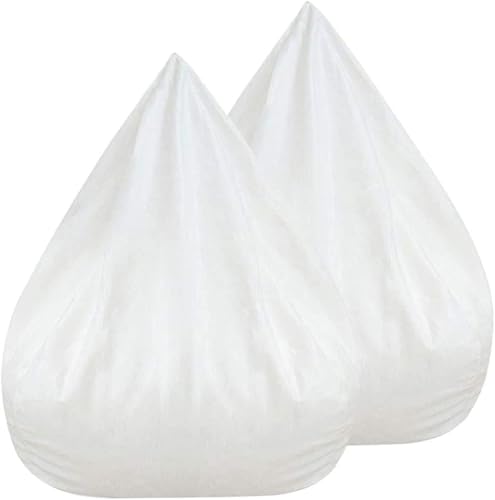 KTCINA Innenbezug für Sitzsack 100 x 120 cm Ultra Weich Bequem Stark Langlebig mit Reißverschluss Sitzsackbezug Einfache Reinigung Ohne Füllung Sitzsack Keine Füllung für DIY Lazy Bag (2Pcs) von KTCINA