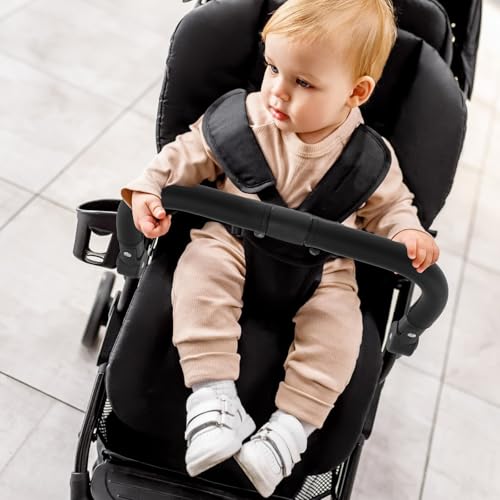 KTCINA Kinderwagen Stoßstangenstange 37 x 31 cm Winkel Verstellbarer Armlehnen Kinderwagen Griff Ultra Sicher Stabil Robust PU-Leder Multifunktionaler Kinderwagen für die meisten Kinderwagen KTCINA Kinderwagen Stoßstangenstange 37 x 31 cm Winkel Verstellbarer Armlehnen Kinderwagen Griff Ultra Sicher Stabil Robust PU-Leder Multifunktionaler Kinderwagen für die meisten Kinderwagen von KTCINA
