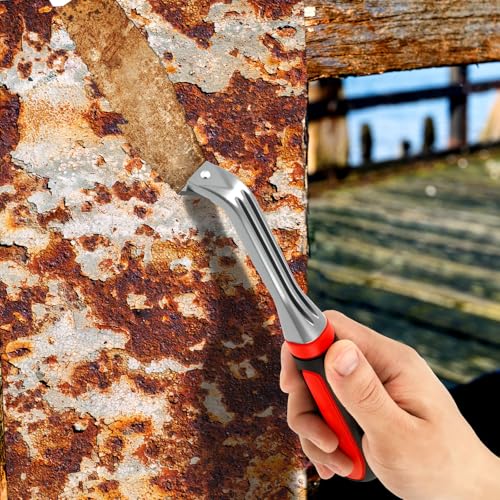 Kraft-Schaber 24x4,5x2,5 cm Dreieck-Ziehklinge Hochwertige Universalschaber Ergonomisch UltraRutschfester Zugschaber Farbschaber Tapetenschaber Carbide Scraper für Holz Metall Stein Kraft-Schaber 24x4,5x2,5 cm Dreieck-Ziehklinge Hochwertige Universalschaber Ergonomisch UltraRutschfester Zugschaber Farbschaber Tapetenschaber Carbide Scraper für Holz Metall Stein von KTCINA