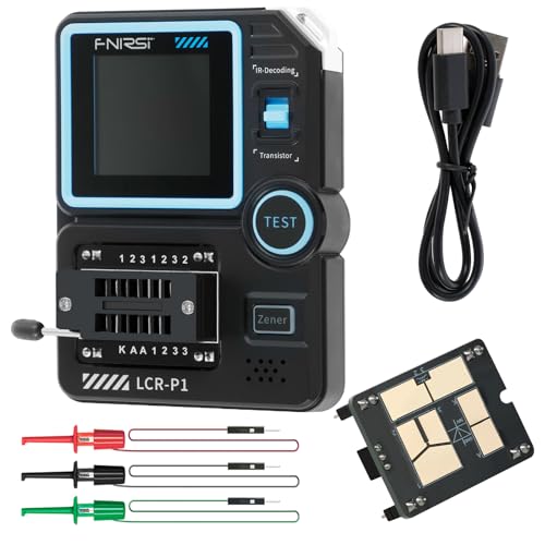 LCR-P1 Transistor Tester Ultra Genau 1,44" Farbbildschirm USB Typ-C Messbaren Bereich von 0,01–32 V Transistor Multifunktionstester 1 Klick Identifizieren LCR Messgerät ESR Unterstützt NRC LCR-P1 Transistor Tester Ultra Genau 1,44" Farbbildschirm USB Typ-C Messbaren Bereich von 0,01–32 V Transistor Multifunktionstester 1 Klick Identifizieren LCR Messgerät ESR Unterstützt NRC von KTCINA