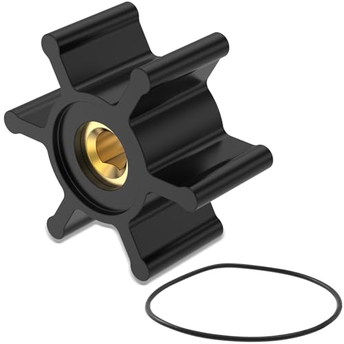 Laufrad & O-Ring Kit & Öldichtung Komplettes Reparaturset Verbesserter Laufrad mit O Ring Kit Messing Core Wea Resistant Leckschutz im Ersatzkompatibel mit M18 Transferpumpe von KTCINA