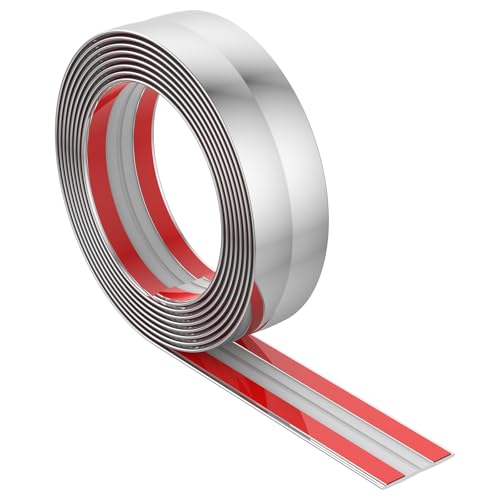 Zierleisten Selbstklebend 4 cm Breit 3 m Lang Selbstklebend Flexible Zierleisten Winkel von 90 bis 180 Grad Deckenleisten Perfekte Passform Wandleisten Eckleiste für Tischkante Türrahmen Wand (Silber) Zierleisten Selbstklebend 4 cm Breit 3 m Lang Selbstklebend Flexible Zierleisten Winkel von 90 bis 180 Grad Deckenleisten Perfekte Passform Wandleisten Eckleiste für Tischkante Türrahmen Wand (Silber) von KTCINA