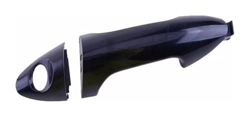KTGVTPBHBW Auto Türgriff außen Für Hyundai Für Accent Für Schwarz ABS Kunststoff Mit Schlüssel Loch 82651-1R000 Tür Griff Außen Abdeckung Auto Vorne Links Fit von KTGVTPBHBW