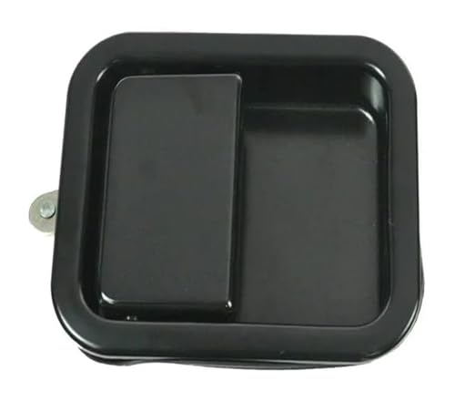KTGVTPBHBW Auto Türgriff außen Für J&eep Für WRANGLER 1991-2006 Außentürgriffe 1 Stück Auto-Außentürgriff Links/rechts Schwarz 55176383AE 55176382AE CH1310131 55076222(Left Side) von KTGVTPBHBW