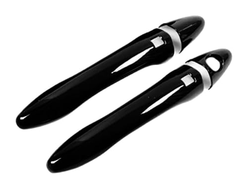KTGVTPBHBW Auto Türgriff außen Für Kia Für Optima TF 2011–2015 Einzelloch Doppel-Smart-Türgriff-Becherabdeckung Schutzverkleidung Anti-Kratz-Upgrade-Kit(2 Doors Bright Black) von KTGVTPBHBW