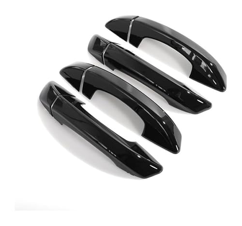 KTGVTPBHBW Auto Türgriff außen Für Lavida 2013-2016 Türgriff Dekorative Helle Trim Cup Cover Guard Anti-Scratch-Schutzfolie(Bright Black) von KTGVTPBHBW