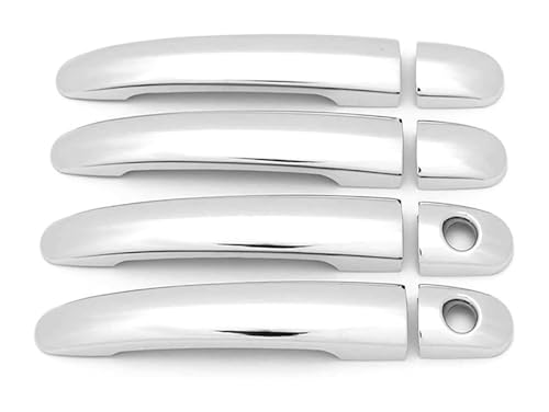 KTGVTPBHBW Auto Türgriff außen Für Optra J200 2002-2013 Anti-Scratch-Chrom Überzogene Tür Griff Tasse Abdeckung Upgrade Zubehör(Double Hole) von KTGVTPBHBW