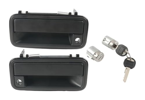 KTGVTPBHBW Auto Türgriff außen Für Pickup Für Truck 1988-2000 Äußere Tür Griff Auto Außen Griffe W/Lock Zylinder Schlüssel KTGVTPBHBW Auto Türgriff außen Für Pickup Für Truck 1988-2000 Äußere Tür Griff Auto Außen Griffe W/Lock Zylinder Schlüssel von KTGVTPBHBW