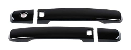 KTGVTPBHBW Auto Türgriff außen Für Teana Für L32 2007-2013 Einloch-Doppel-Smart-Autotürgriff-Ersatzzubehör-Schutz Anti-Kratz(2 Doors Bright Black) von KTGVTPBHBW