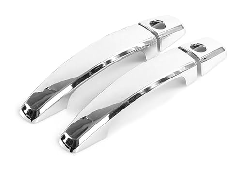 KTGVTPBHBW Auto Türgriff außen Für Volt Dual Hole Türgriffverkleidung Anti-Scratch Armlehne Dekoration Kit Protector 2010-2015(2 Doors Electroplated) von KTGVTPBHBW