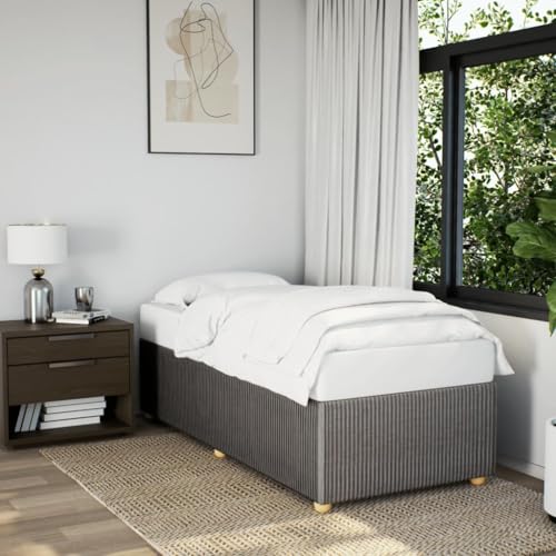 KTHLBRH Bettgestell Familienbett Doppelbett Schlafzimmer möbel Bettgestell ohne Matratze Taupe 90x200 cm Stoff KTHLBRH Bettgestell Familienbett Doppelbett Schlafzimmer möbel Bettgestell ohne Matratze Taupe 90x200 cm Stoff von KTHLBRH