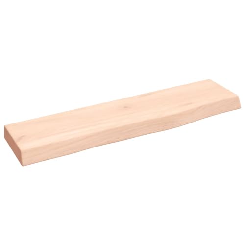 KTHLBRH Bücherregal Schwebend Wandregal Klein Regale Wand Floating Shelves - Wandregal 40x10x2 cm Massivholz Eiche Unbehandelt für Wohnzimmer Badezimmer Küchen Büro KTHLBRH Bücherregal Schwebend Wandregal Klein Regale Wand Floating Shelves - Wandregal 40x10x2 cm Massivholz Eiche Unbehandelt für Wohnzimmer Badezimmer Küchen Büro von KTHLBRH