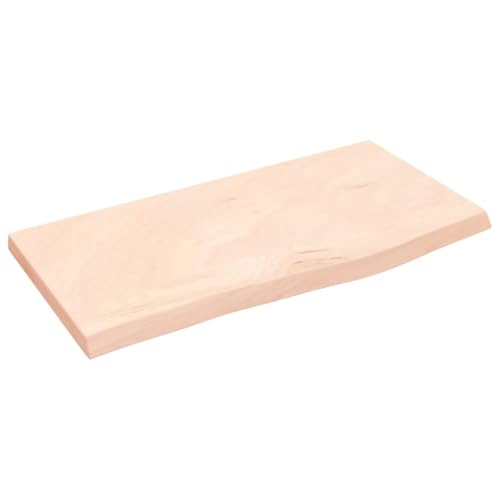 KTHLBRH Bücherregal Schwebend Wandregal Klein Regale Wand Floating Shelves - Wandregal 60x30x2 cm Massivholz Eiche Unbehandelt für Wohnzimmer Badezimmer Küchen Büro KTHLBRH Bücherregal Schwebend Wandregal Klein Regale Wand Floating Shelves - Wandregal 60x30x2 cm Massivholz Eiche Unbehandelt für Wohnzimmer Badezimmer Küchen Büro von KTHLBRH