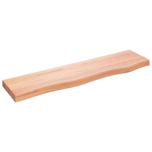 KTHLBRH Bücherregal Schwebend Wandregal Klein Regale Wand Floating Shelves - Wandregal Hellbraun 80x20x4 cm Massivholz Eiche Behandelt für Wohnzimmer Badezimmer Küchen Büro KTHLBRH Bücherregal Schwebend Wandregal Klein Regale Wand Floating Shelves - Wandregal Hellbraun 80x20x4 cm Massivholz Eiche Behandelt für Wohnzimmer Badezimmer Küchen Büro von KTHLBRH