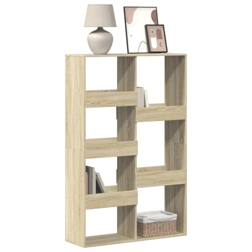 KTHLBRH Bücherregal Sonoma-Eiche Multifunktionales Bücherregal für Schlafzimmer 100x33x155,5 cm Holzwerkstoff KTHLBRH Bücherregal Sonoma-Eiche Multifunktionales Bücherregal für Schlafzimmer 100x33x155,5 cm Holzwerkstoff von KTHLBRH
