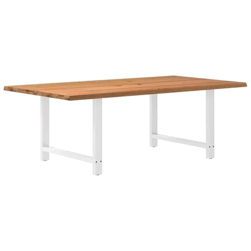 KTHLBRH Esstisch Hellbraun Familientisch Dinner Table für Restaurant 220x120x74 cm Massivholz Eiche Rechteckig KTHLBRH Esstisch Hellbraun Familientisch Dinner Table für Restaurant 220x120x74 cm Massivholz Eiche Rechteckig von KTHLBRH