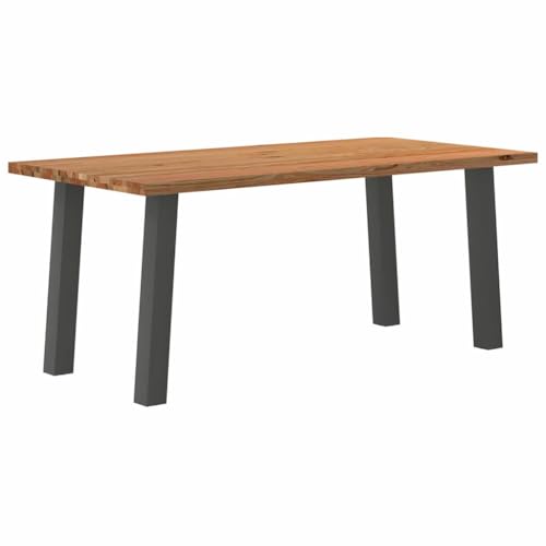 KTHLBRH Esstisch Hellbraun Mahlzeitentisch Tafel für Innenraum 180x90x74 cm Massivholz Eiche Rechteckig KTHLBRH Esstisch Hellbraun Mahlzeitentisch Tafel für Innenraum 180x90x74 cm Massivholz Eiche Rechteckig von KTHLBRH