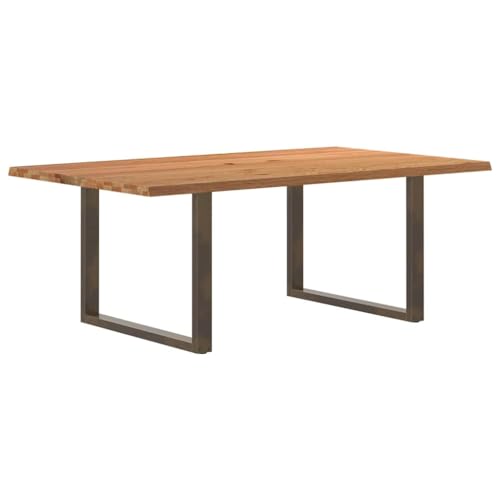 KTHLBRH Esstisch Hellbraun Massiver Esstisch Dinner Table für Innenraum 200x120x74 cm Massivholz Eiche Rechteckig KTHLBRH Esstisch Hellbraun Massiver Esstisch Dinner Table für Innenraum 200x120x74 cm Massivholz Eiche Rechteckig von KTHLBRH
