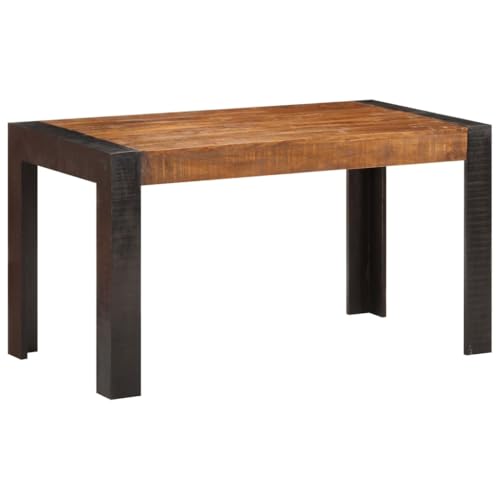 KTHLBRH Esstisch Küchentisch Dinner Table für Innenraum 140x70x76 cm Raues Mango-Massivholz KTHLBRH Esstisch Küchentisch Dinner Table für Innenraum 140x70x76 cm Raues Mango-Massivholz von KTHLBRH