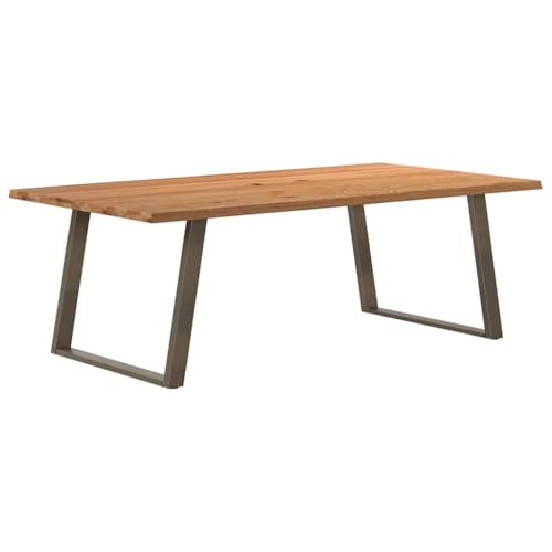 KTHLBRH Esstisch mit Baumkanten Mahlzeitentisch Tisch für Küche für Innenraum 220x120x74 cm Massivholz Eiche Rechteck KTHLBRH Esstisch mit Baumkanten Mahlzeitentisch Tisch für Küche für Innenraum 220x120x74 cm Massivholz Eiche Rechteck von KTHLBRH