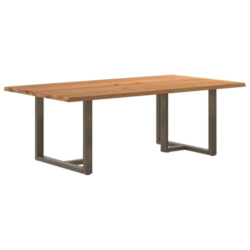 KTHLBRH Esstisch mit Baumkanten Tisch für Küche Speisetisch für Restaurant 220x120x74 cm Massivholz Eiche Rechteck KTHLBRH Esstisch mit Baumkanten Tisch für Küche Speisetisch für Restaurant 220x120x74 cm Massivholz Eiche Rechteck von KTHLBRH