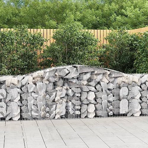 KTHLBRH Gabionen mit Hochbogen 9 STK. blumenkübel Outdoor pflanzentopf for Innen Außen 400x50x80/100cm Verzinktes Eisen KTHLBRH Gabionen mit Hochbogen 9 STK. blumenkübel Outdoor pflanzentopf for Innen Außen 400x50x80/100cm Verzinktes Eisen von KTHLBRH